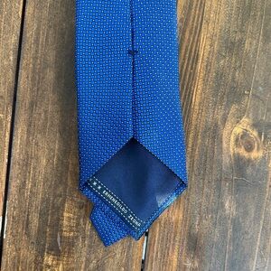 Ermenegildo Zegna Royal Blue Textured Tie